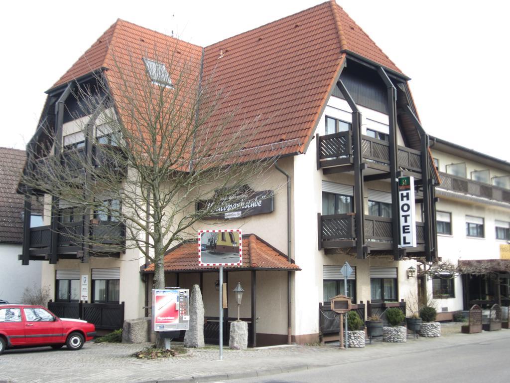 Hotel Waldparkstube Бад-Шёнборн Экстерьер фото
